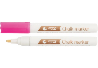 Маркер крейдовий Sta 2 мм рожевий (STA1010-F23)