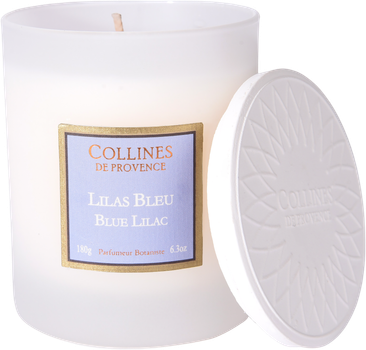 Свічка Collines de Provence Блакитний бузок 180г