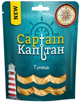 Тунець Капітан солоно-сушений 18 г