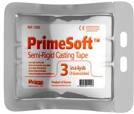 Бинт полимерный Prime Medical PrimeSoft голубой 7.6 см х 3.6 м 10 шт (8809278111133)
