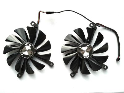 Вентилятор FirstD для видеокарты XFX FDC10U12S9-C (CF1010U12S) комплект 2 шт (№306)