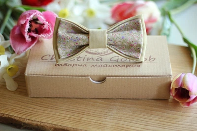 Галстук-бабочка Christina Goloob Romantik one size Фисташковый