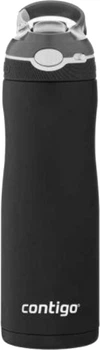 Butelka sportowa ze słomką Contigo Ashland Chill czarna 0.59 l (840276162916)