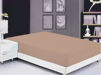 Простынь на резинке (Mahogany Rose) TAG tekstil 160х200х20 см 000163563