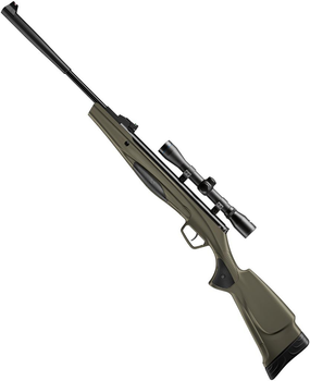 Пневматическая винтовка Stoeger RX20 Synthetic Stock Green Combo с Оптическим прицелом 4*32