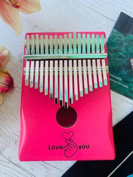 Музыкальный инструмент Калимба 17 key Kalimba Pink Love