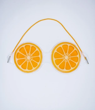 Гелевая маска на глаза "Crazy Fruit", апельсин
