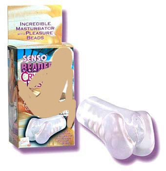 Мастурбатор с имитацией вагинального канал Senso Beaded Crystal Pussy (00971000000000000)
