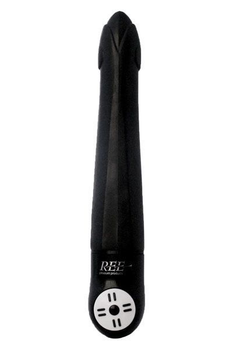 Элегантный вибратор Tonga REE Suzi, 15 см цвет черный (12343005000000000)