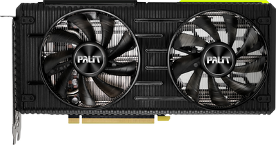 Видеокарта Palit PCI-Ex GeForce RTX 3060 Ti Dual OC LHR 8GB GDDR6 (256bit) (1410/14000) (3 x DisplayPort, HDMI) (NE6306TS19P2-190AD-LHR)