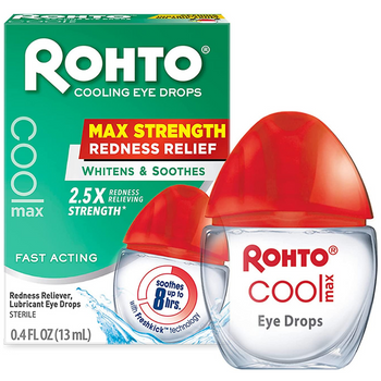 Краплі для зняття почервоніння очей та охолоджуючого ефекту Rohto Cooling Eye Drops Maximum Redness 13 мл (310742011012)
