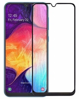 Защитное стекло для Samsung M215 Galaxy M21 (2020) Full Glue (0.3 мм, 2.5D) черная рамка