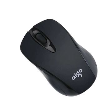 Беспроводная оптическая компьютерная мышь AIigo Q702 (2.4G, 1000 Dpi, Wireless) - Черный