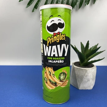 Чипсы Pringles Wavy с перцем халапеньо 137 г