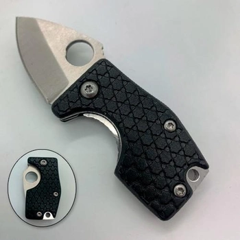 Складной нож брелок Mini Knife черный подарочная упаковка