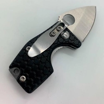 Складной нож брелок Mini Knife черный подарочная упаковка