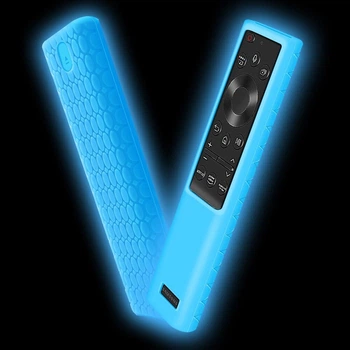 Чехол Sikai на пульт Samsung QLED TV BN59-01311 BN59-01265A BN59-01357 BN59-01363A Glow Blue (24120)