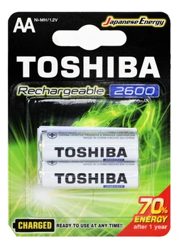Аккумулятор Toshiba TNH-6GAE (AA 2600mAh x 2 pcs) (6665232)