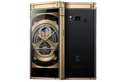Раскладной смартфон Tkexun W2018 gold
