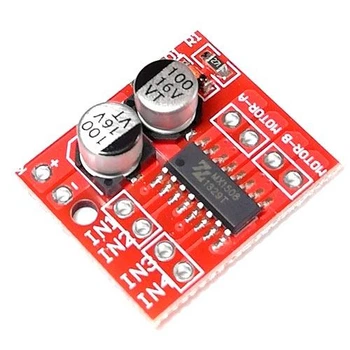 Драйвер двигателя 2-канальный H-мост MX1508 L298N Mini для Arduino (LKMTR_852088)