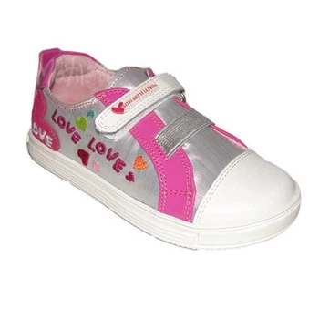 Кеды для девочки Agatha Ruiz de la Prada 132932 серебристо- белые 30