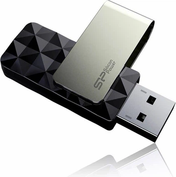 USB Flash Silicon Power Blaze B30 USB 3.0 16Gb Black
