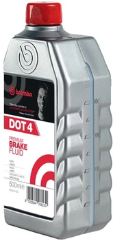 Тормозная жидкость Brembo DOT4 Premium Brake Fluid 0.5 л (L04005)