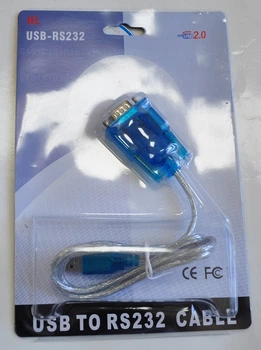 Адаптер USB > COM Atcom cable (USB to RS232) Atcom, blister packing (Windows 7/8/10) (17303)