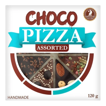 Шоколад Choco PIZZA Assorted Shoud`e 120г