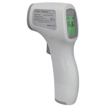 Безконтактний інфрачервоний термометр Non-contact GP-300 цифровий медичний градусник для вимірювання температури тіла у дітей та дорослих та навколишніх предметів (48850)