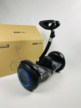 Гіроскутер Сігвей Mini Robot Mini Колеса, що світяться, 10,5 дюймів Чорний (h-9)