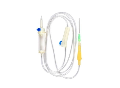 Пристрій для вливання інфузійних розчинів Vogt Medical з пластиковою голкою "олівець" (коробка)