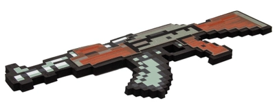Игрушка Devilon Пиксельный мягкий автомат 35 см Коричневый (518271) (5102682518271)