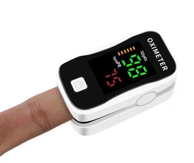 Пульсоксиметр Yimi Life Pulse Oximeter Yimi YM102 на палец для измерения сатурации крови, частоты пульса