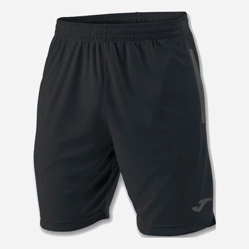 Детские шорты на резинке Joma Miami 100785.100 118-140 см Черные (9997173544039)