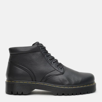 Чоловічі зимові черевики шкіряні Prime Shoes 620 Black Leather 16-620-30114 42 28 см Чорні (PS_2000000170305)