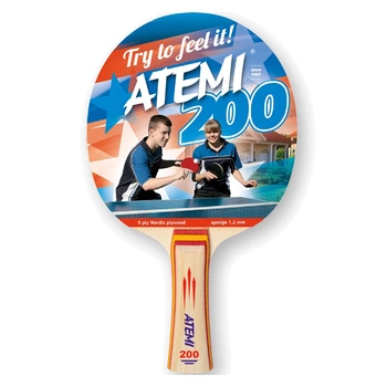 Ракетка для настольного тенниса ATEMI 200 А анатомическая (00000024)