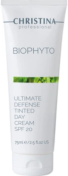 Денний крем Christina Абсолютний захист Bio Phyto Ultimate Defense Tinted Day Cream SPF 20 з тоном 75 мл (7290100365878)