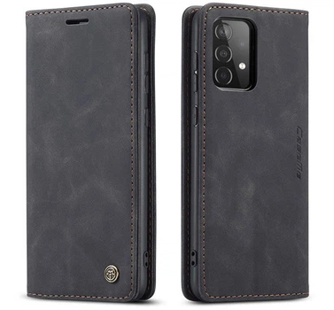 Чехол книжка с магнитом CaseMe на Samsung Galaxy A52 A525 Black (20830-2B)
