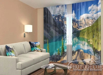 ФотоШторы PHOTODECOR "Озеро Морании" 1 кв.м