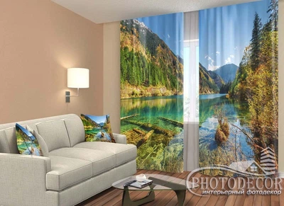 ФотоШторы PHOTODECOR "Прозрачное озеро" 1 кв.м