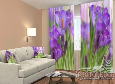 ФотоШторы PHOTODECOR "Крокусы"