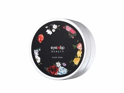 Гидрогелевые патчи с черным жемчугом Eyenlip Black Pearl Hydrogel Eye Patch 60 шт