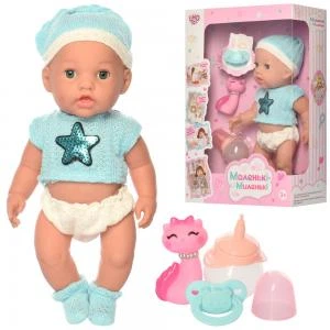 Пупс функциональный 30 см Limo toy с аксессуарами M 4359 UA