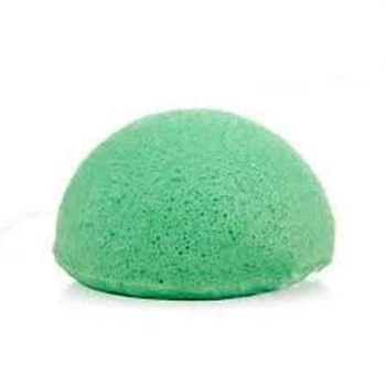 Натуральний спонж конняку зелений Konjac Sponge з екстрактом зеленого чая (24052022)