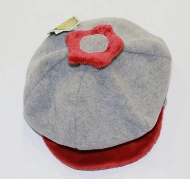 Берет для девочки флисовый берет серый Lilka-с Pupill 48-50р (2957750578083)