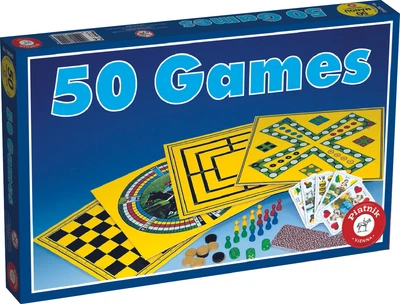 Набор настольных игр Piatnik 50 игр (на русском языке) (PT-780042) (9001890780042)