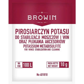 Метабисульфит (пиросульфит) калия BROWIN, 10гр