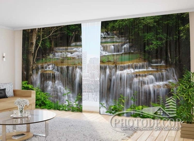Фото Шторы PHOTODECOR "Красивый водопад"