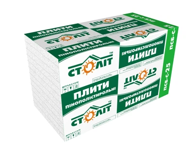 Пінопласт Століт ПСБ-С-25 10 см. упак. 6 шт